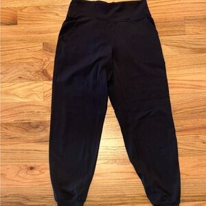 lululemon black align joggers size 8